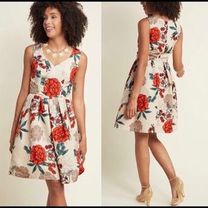 Floral ModCloth dress